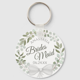 Llavero Nodismaid Elegant Eucalyptus Wreath Boda