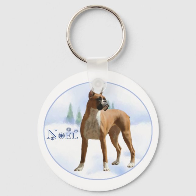 Llavero Noel Boxer (Anverso)