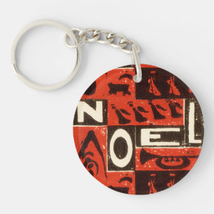 Llavero Noel Red