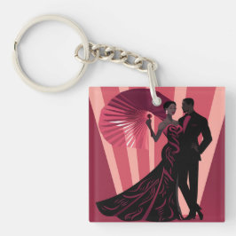 LLAVERO NOIR ELEGANCE-RED #1