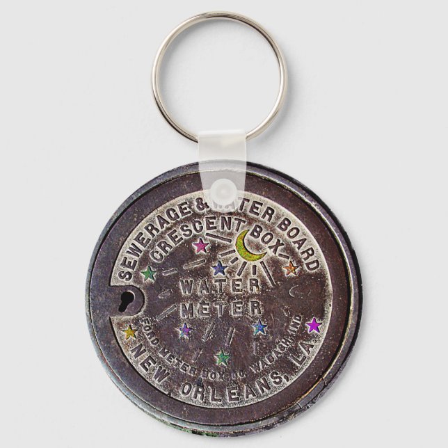 Llavero NOLA Water Meter (Anverso)
