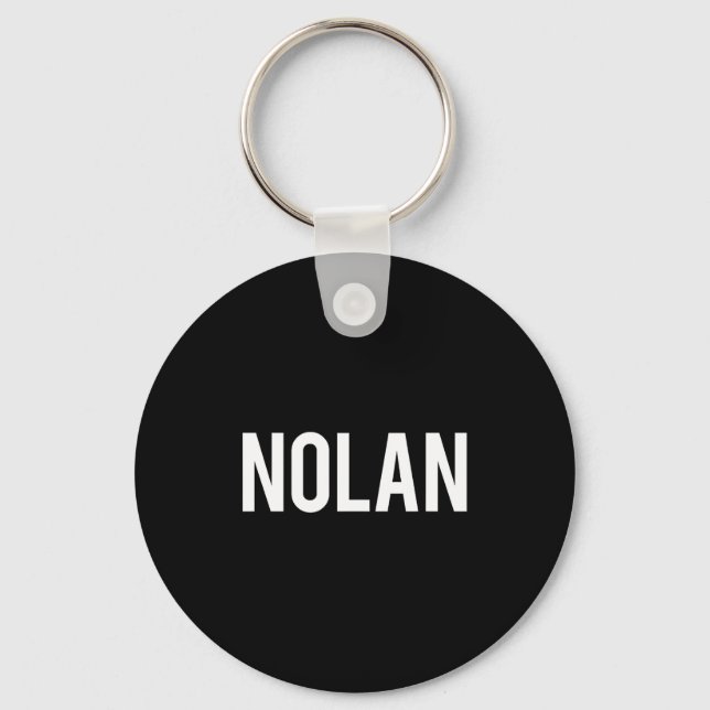 Llavero Nolan - Cool New Funny Name Fan Gift Tee  (Anverso)