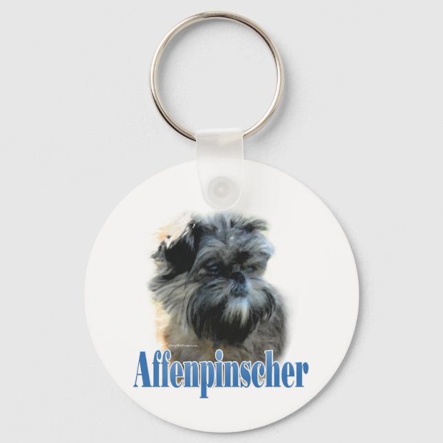 Llavero Nombre Affenpinscher (Anverso)