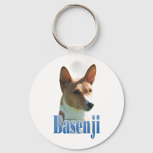 Llavero Nombre Basenji (Anverso)
