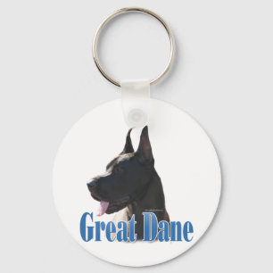 Llavero Nombre Black Great Dane