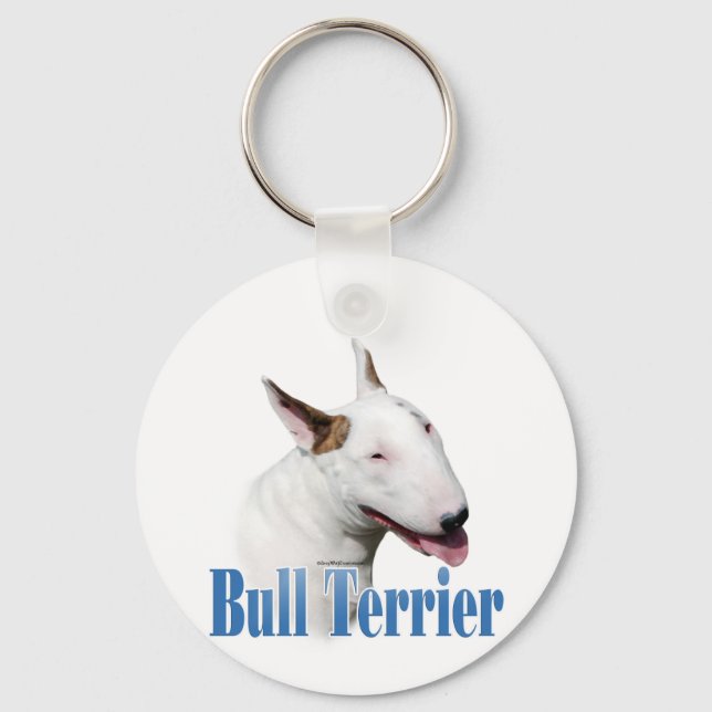 Llavero Nombre Bull Terrier (Anverso)