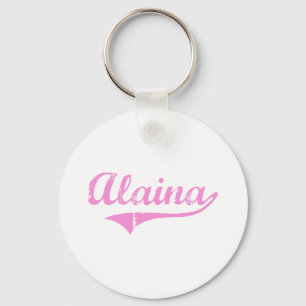 Llavero Nombre clásico del estilo de Alaina