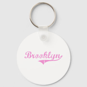 Llavero Nombre clásico del estilo de Brooklyn
