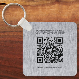 Llavero Nombre comercial y logotipo