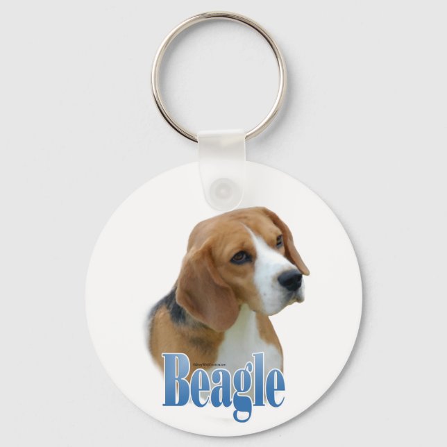 Llavero Nombre de Beagle (Anverso)