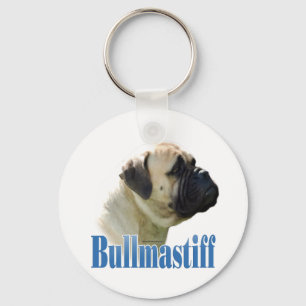 Llavero Nombre de Bullmastiff (cervatillo)