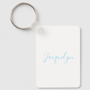 Llavero Nombre de caligrafía moderna elegante de la llanur