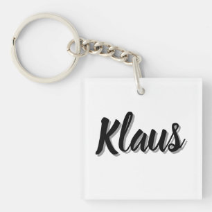 Llavero Nombre de Klaus,