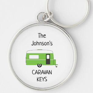 Llavero Nombre de las claves de caravana personalizadas