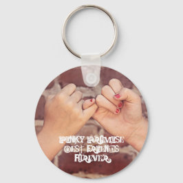 Llavero Nombre de los regalos de Pinky Promise Best Friend