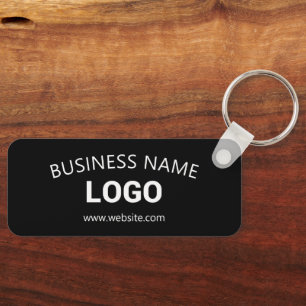 Llavero Nombre de negocio editable, sitio web y logotipo c