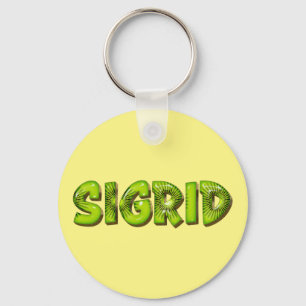 Llavero Nombre de Sigrid Kiwi Design Schlüsselanhänger