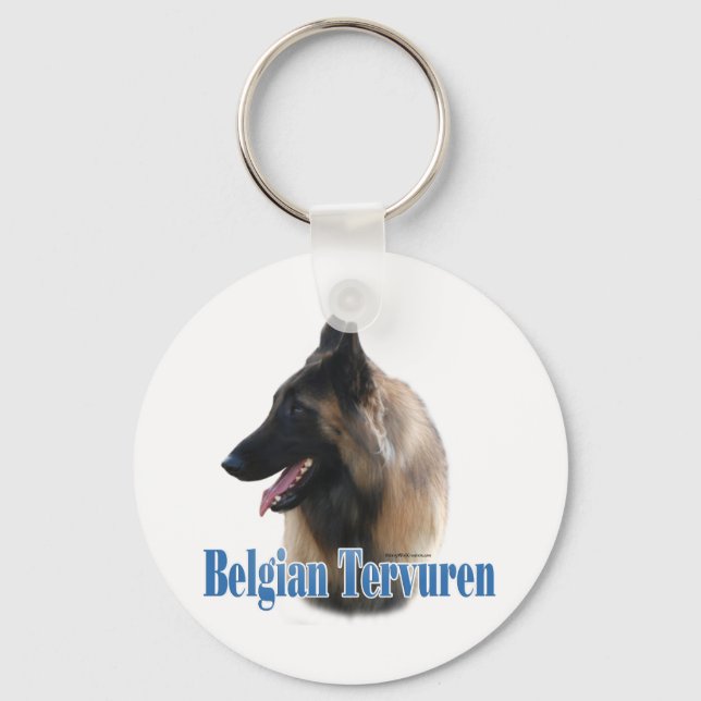Llavero Nombre de Tervuren belga (Anverso)