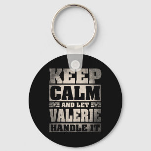 Llavero Nombre de Valerie Nombre de Valerie Personalizado