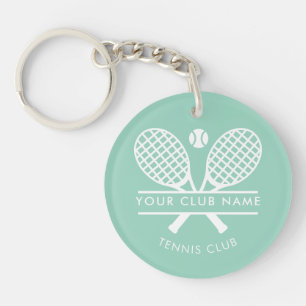 Llavero Nombre del club de tenis sobre césped Team Swag pe