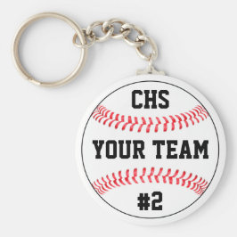 Llavero Nombre del equipo de béisbol, Cartas escolares y n