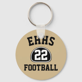 Llavero Nombre del equipo de personalizado de orgullo y nú