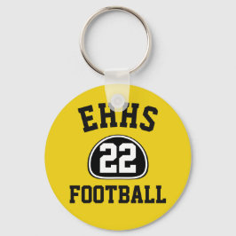 Llavero Nombre del equipo de personalizado de orgullo y nú