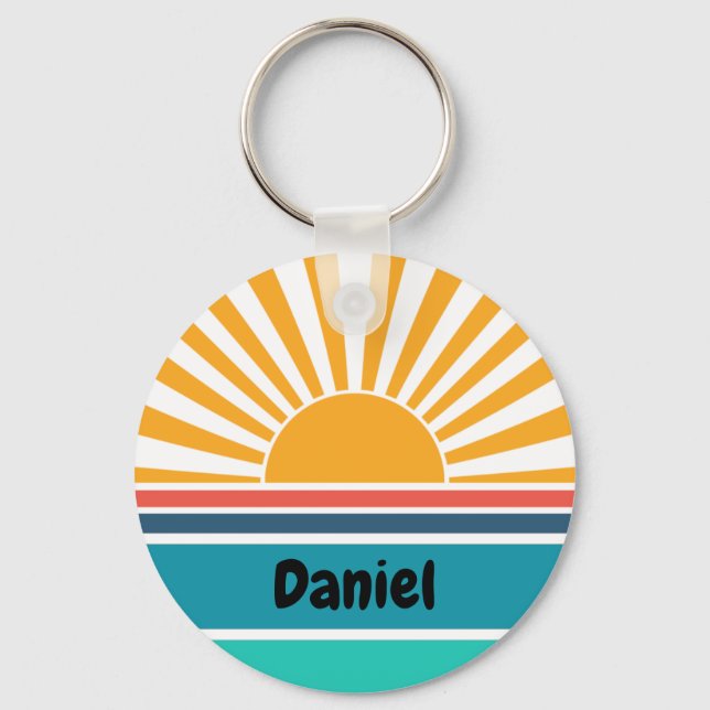 Llavero Nombre divertido del sol (Anverso)