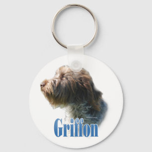 Llavero Nombre el señalar Griffon Wirehaired