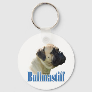 Llavero Nombre Fawn Bullmastiff
