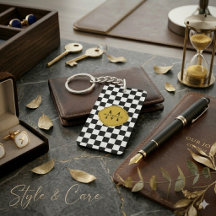Nombre inicial personalizado y foto Patrón de cuad