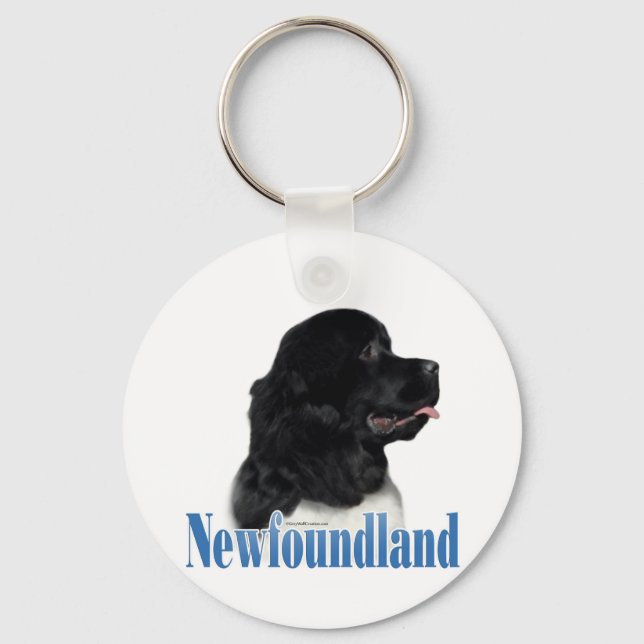 Llavero Nombre Landseer Newfoundland (Anverso)