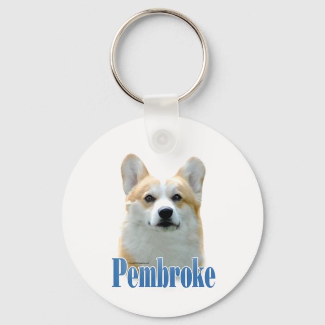 Llavero Nombre Pembroke Welsh Corgi (Anverso)