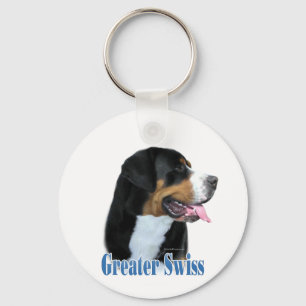 Llavero Nombre Perro de montaña suizo mayor