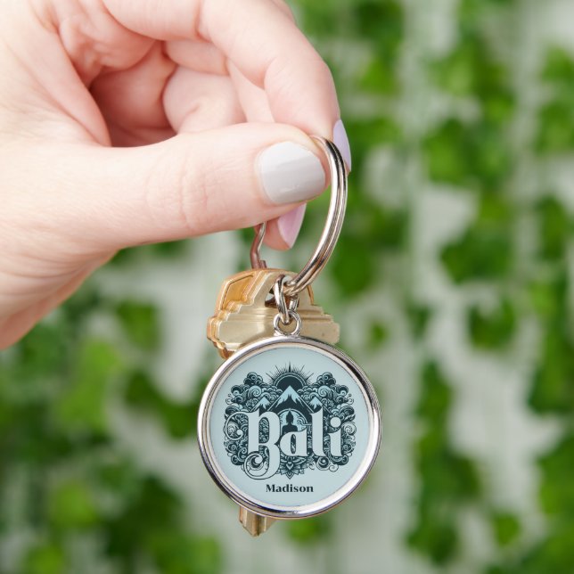 Llavero Nombre personalizado Bali (Mano)