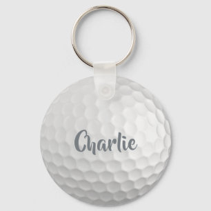 Llavero Nombre personalizado Ball de golf