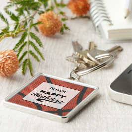 Llavero Nombre personalizado Baloncesto Cumpleaños Gran Bo