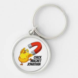 Llavero Nombre personalizado Cadenas de claves Chick Magne