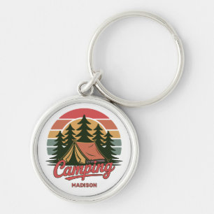Llavero Nombre Personalizado Camping