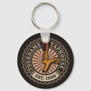 Llavero NOMBRE Personalizado Craft Beer Taphouse Brewery B