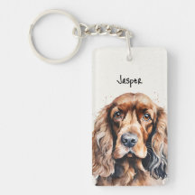 Nombre personalizado de Cocker Spaniel