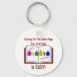 Llavero Nombre personalizado de la cadena de claves del pe