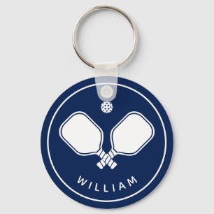 Llavero Nombre personalizado de la Marina de Pickleball Az