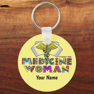 Llavero Nombre personalizado de la mujer médica