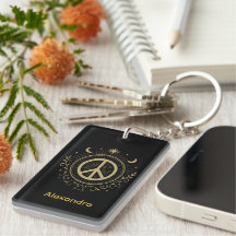 Nombre personalizado de signo de paz mística