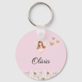 Llavero Nombre personalizado del jardín de leche encantado