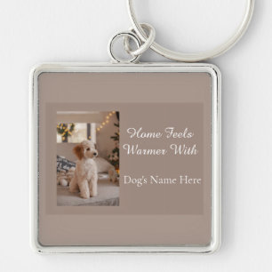Llavero Nombre Personalizado del Perro, Regalo Personaliza