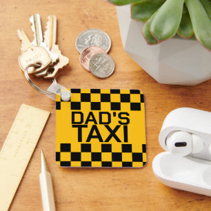 Llavero Nombre personalizado del personalizado Taxi
