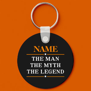 Llavero Nombre Personalizado El Hombre El Mito La Leyenda