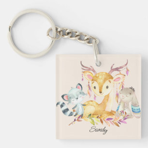 Llavero Nombre personalizado género neutro para animales d